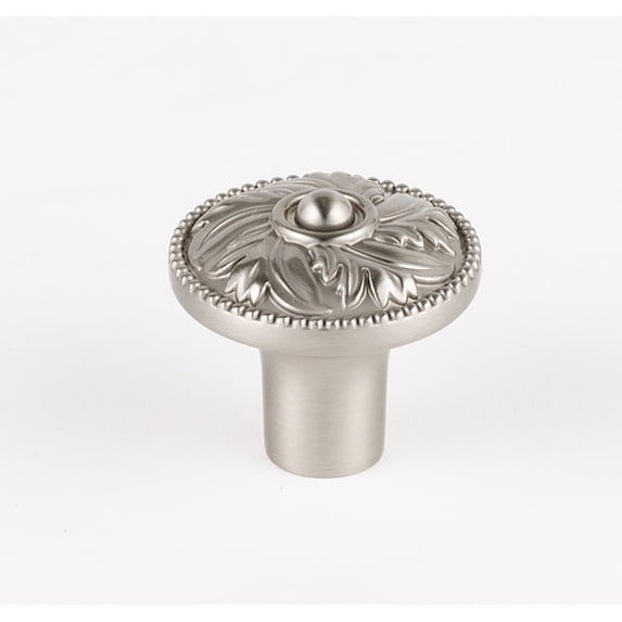 Alno A235-14-SN Hickory 1-1/4" Cabinet Knob Satin Nickel