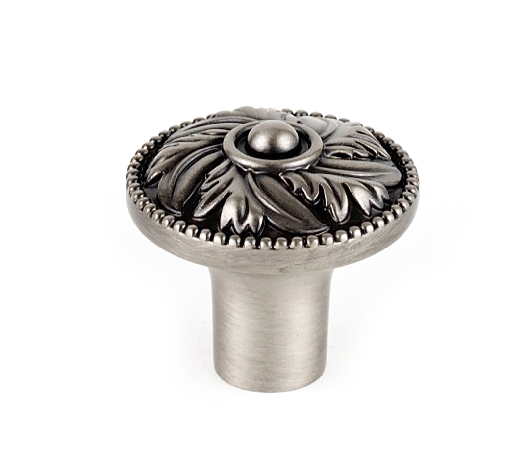 Alno A235-14-PEW Hickory 1-1/4" Cabinet Knob Pewter