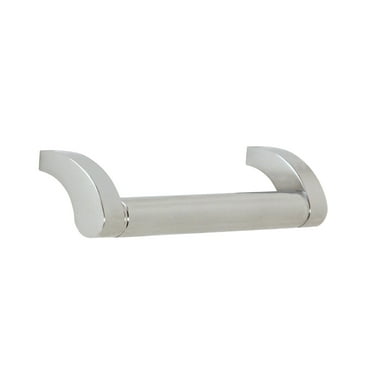 Alno A260-4 Circa 4" Center To Center Modern Drop Grip Solid Brass Cabinet Handle / Drawer