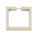 thumbnail image 1 of Alno A2671-35 Convertibles Solid Brass 3.5" Flat Square Cabinet Ring Pull - Nickel, 1 of 3