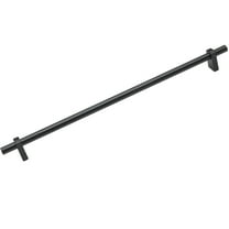 Alno A2801-18 Vita Bella 18" Center To Center Modern Smooth Bar Large Cabinet Handle /