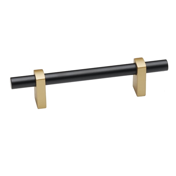 Alno A2801-35 Vita Bella 3-1/2" Center To Center Modern Smooth Bar Cabinet Pull -