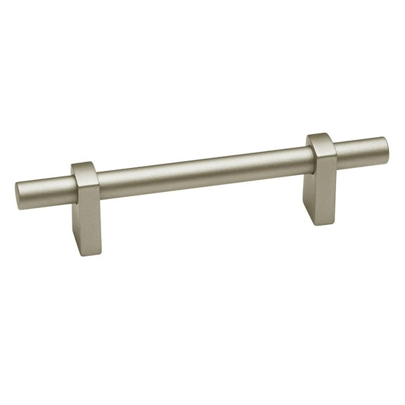 Alno A2801-4 Vita Bella 4" Center To Center Modern Smooth Bar Cabinet Pull - Nickel