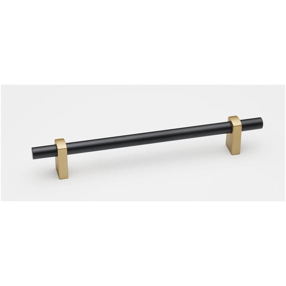 Alno A2801-8 Vita Bella 8" Center To Center Modern Smooth Bar Cabinet Pull - Champagne /