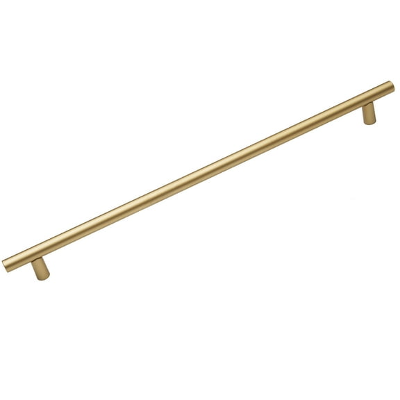 Alno A2802-18 Vita Bella 18" Center To Center Modern Smooth Bar Large Cabinet Handle Pull