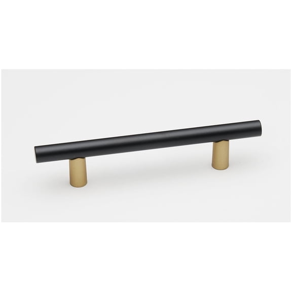 Alno A2802-35 Vita Bella 3-1/2" Center To Center Modern Smooth Bar Cabinet Pull -