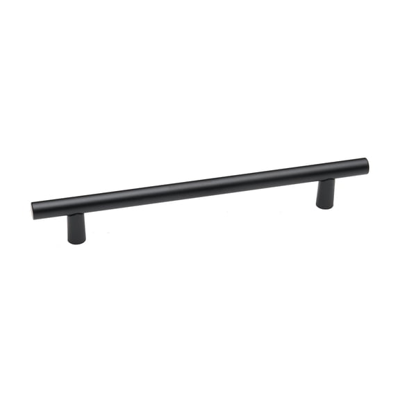 Alno A2802-6-MB Vita Bella 6" Center To Center Modern Smooth Bar 8" Cabinet Handle Cabinet