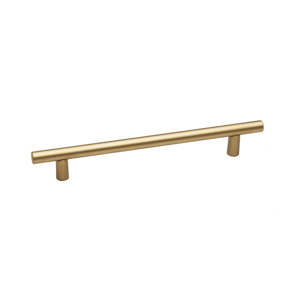 Alno A2802-6-CHP Vita Bella 6" Center To Center Modern Smooth Bar 8" Cabinet Handle
