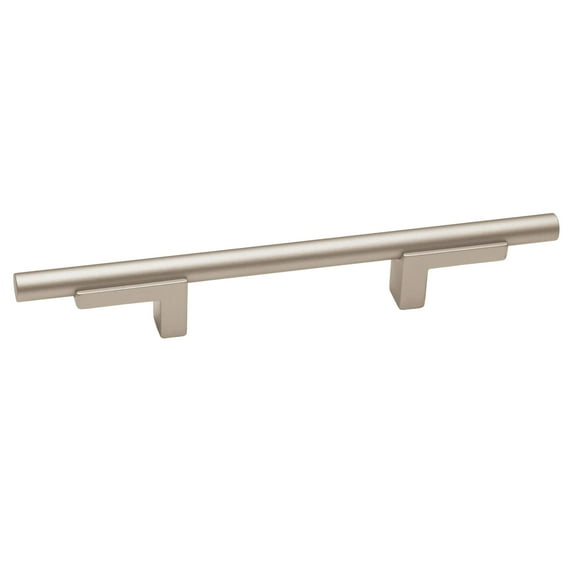 Alno A2803-35 Vita Bella 3-1/2" Center To Center Modern Smooth Bar Cabinet Handle - Nickel