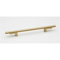 Alno A2803-6 Vita Bella 6" Center To Center Modern Smooth Bar Cabinet Pull - Champagne