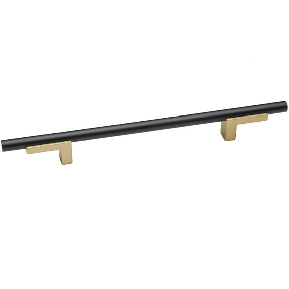 Alno A2803-8 Vita Bella 8" Center To Center Modern Smooth Bar Cabinet Pull - Champagne /