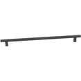 thumbnail image 1 of Alno A2805-18-MB Quadrato 18" Center To Center Modern Smooth Square Cabinet Bar Handle /, 1 of 2