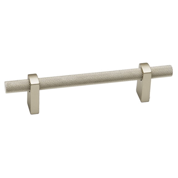Alno A2901-3-MN Vita Bella 3" Center To Center Modern Industrial Knurled Bar 5" Cabinet