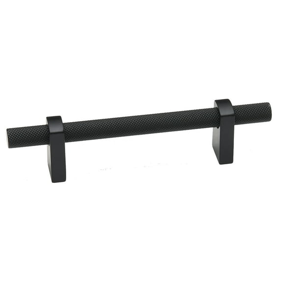 Alno A2901-3 Vita Bella 3" Center To Center Modern Industrial Knurled Bar 5" Cabinet