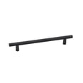 thumbnail image 1 of Alno A2902-8-MB Vita Bella 8" Center To Center Modern Knurled Bar 10" Cabinet Bar Handle /, 1 of 7