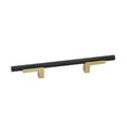 thumbnail image 1 of Alno A2903-35-CHP/MB Vita Bella 3-1/2" Center To Center Modern Designer Diamond Knurled, 1 of 1