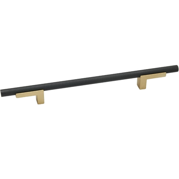 Alno A2903-8 Vita Bella 8" Center To Center Modern Diamond Knurled Cabinet Bar Pull /