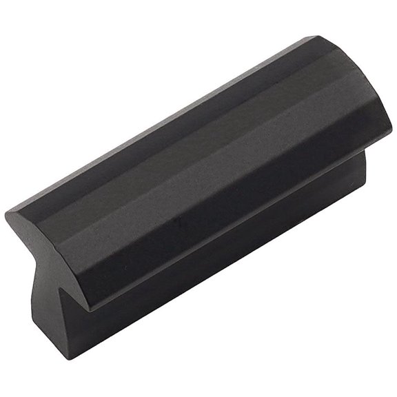 Alno A3002-1-MB Symmetry 1" Center To Center Faceted Linear Flush Rectangular Cabinet Knob