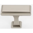 thumbnail image 1 of Alno A310-58-SN Manhattan 1-5/8" Cabinet Rectangular Knob Satin Nickel, 1 of 1