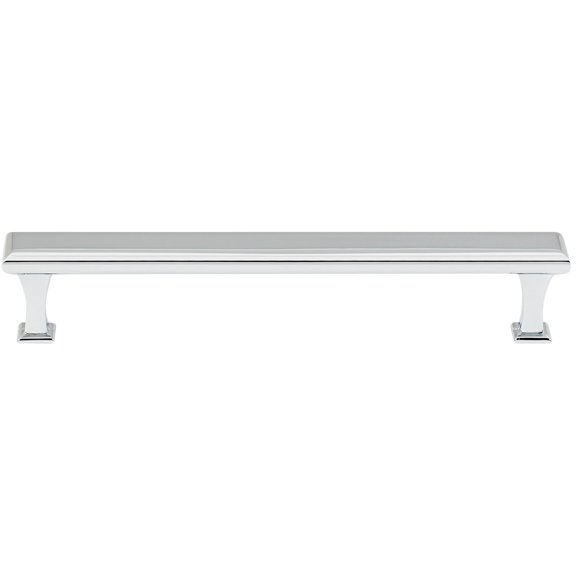 alno a310-6-pc manhattan modern pulls, polished chrome