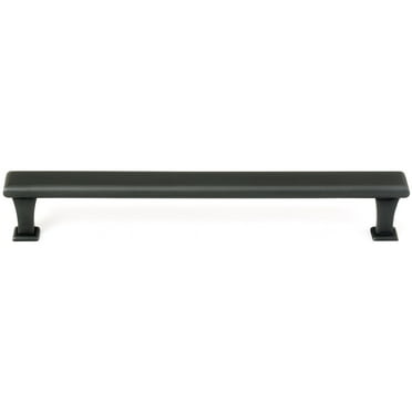 Alno A310-8 Manhattan 8" Center To Center Solid Brass Flat Cabinet Handle / Drawer Pull -