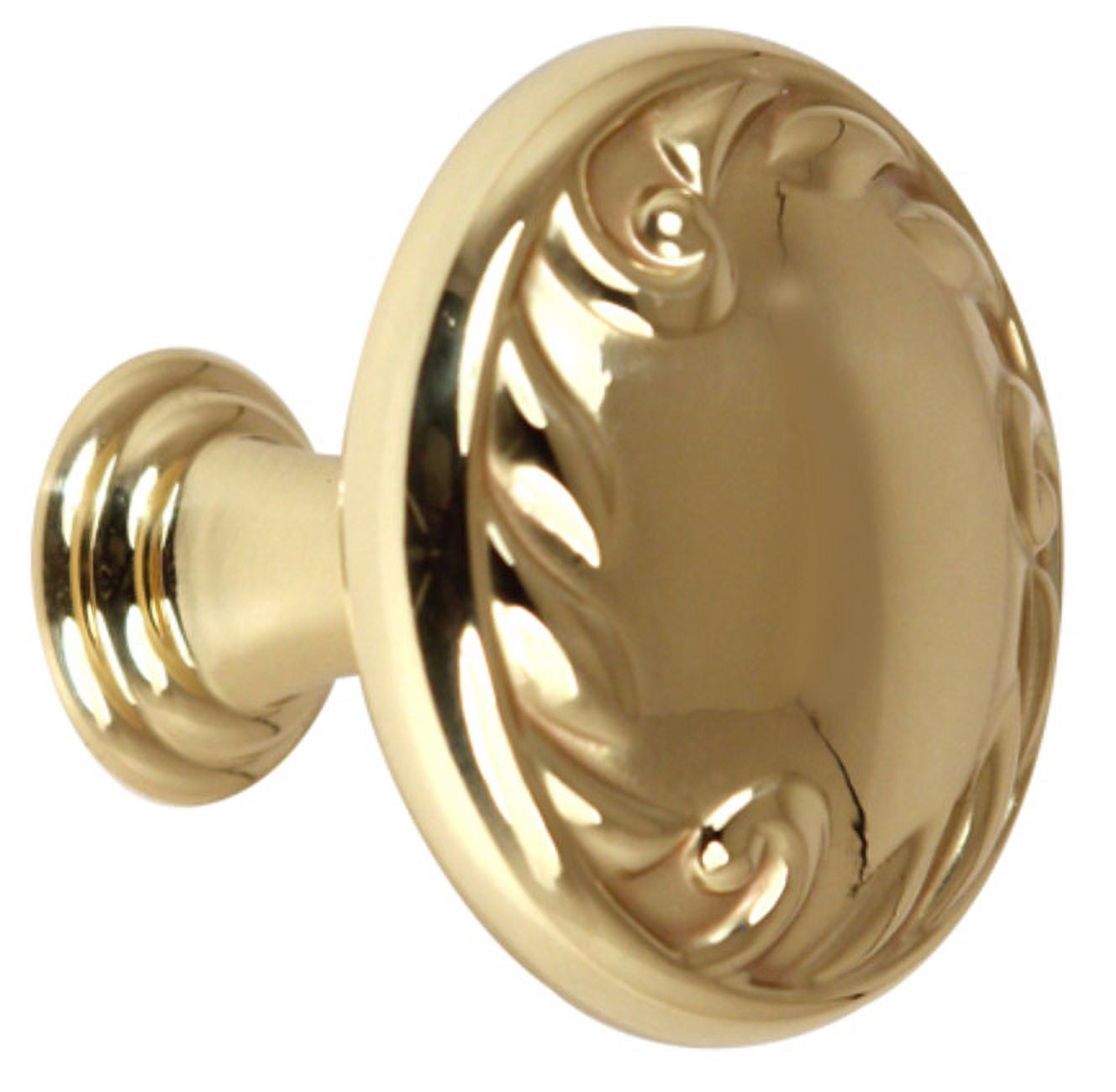 Alno 1-1/2" Knob - Polished Brass