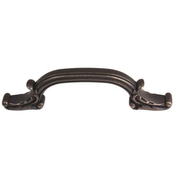 Alno A3650-4-BARC Ornate 4 Inch Cabinet Pull Barcelona