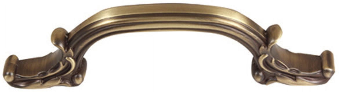 Alno A3650-6-AEM Ornate 6 Inch Cabinet Pull Antique English Matte