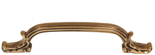 Alno A3650-6-PA Ornate 6 Inch Cabinet Pull Polished Antique