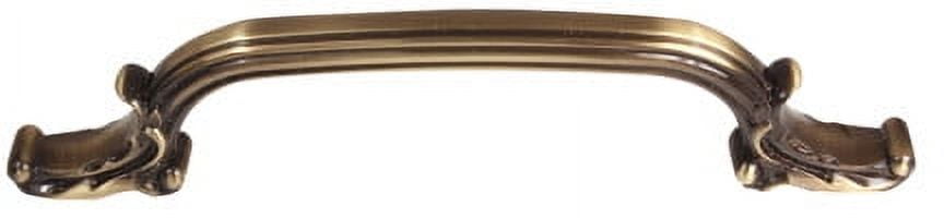 Alno A3650-6-AE Ornate 6 Inch Cabinet Pull Antique English