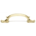 thumbnail image 1 of Alno A3650 Ornate Antique 4-3/4" Center To Center Luxury Traditional Arch Bow Solid Brass, 1 of 5
