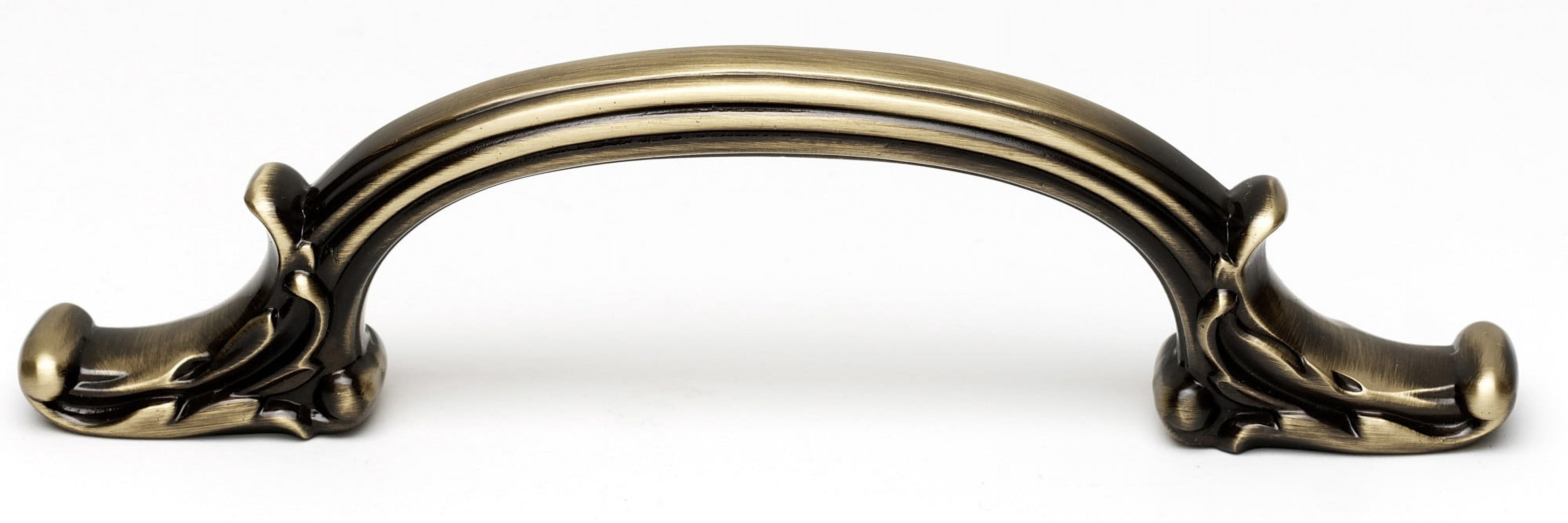 Traditional 4 3/4" Center Arch Pull, Antique English