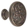 thumbnail image 1 of Alno A3651-14-BARC Ornate 1-1/4 Inch Cabinet Knob Barcelona, 1 of 2
