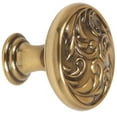 thumbnail image 1 of Alno A3651-38-PA Ornate 1-1/2 Inch Cabinet Knob Polished Antique, 1 of 2