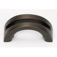 thumbnail image 1 of Alno A421-CHBRZ Split Top 1-1/2" Cabinet Pull Chocolate Bronze, 1 of 6