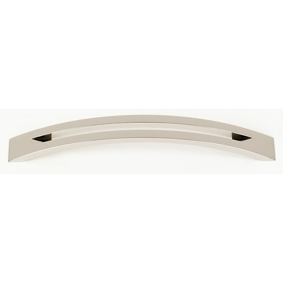 Alno A422-6-PN Split Top 6" Cabinet Pull Polished Nickel