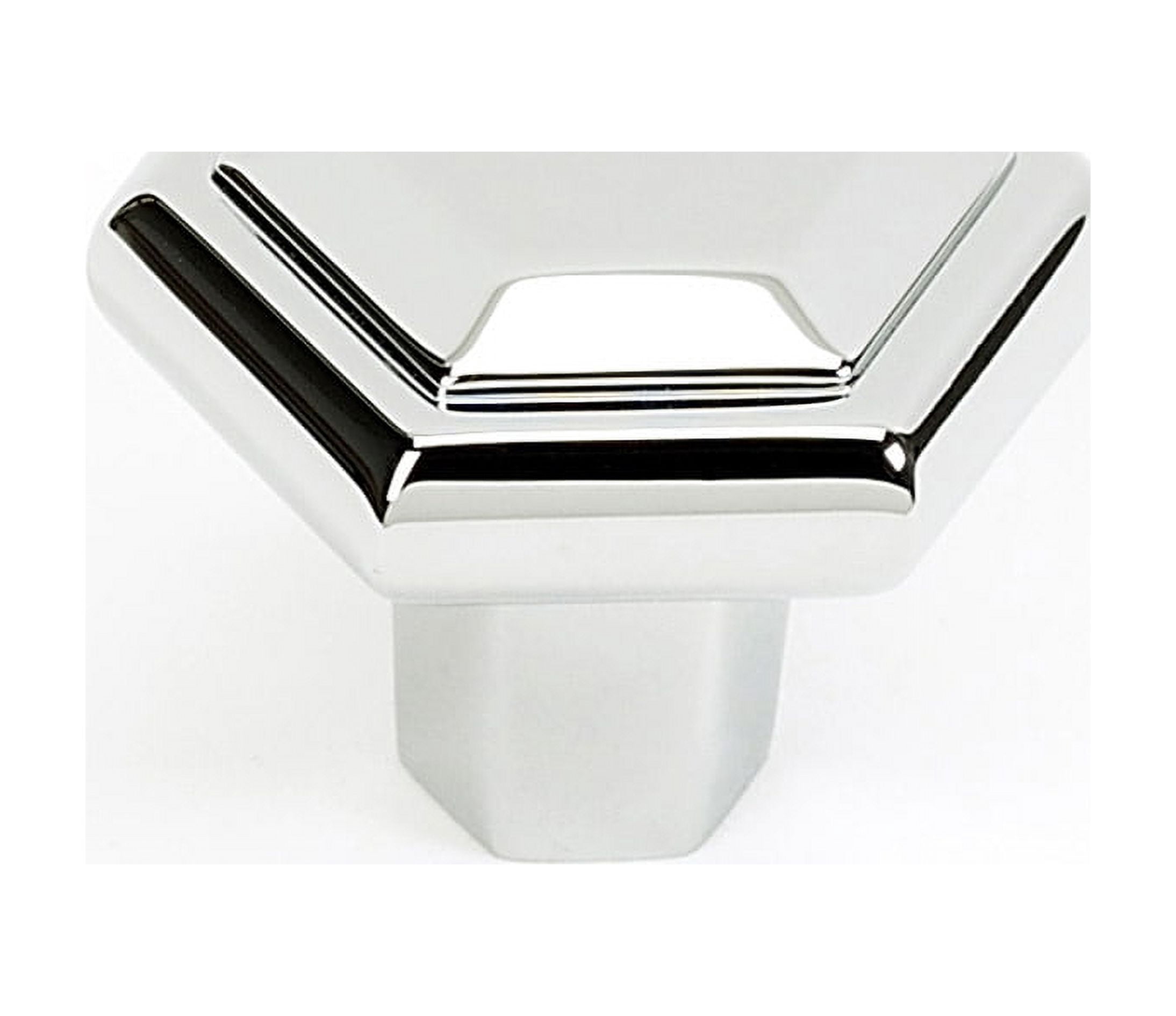 Alno 1 1/2" Nicole Knob - Polished Nickel