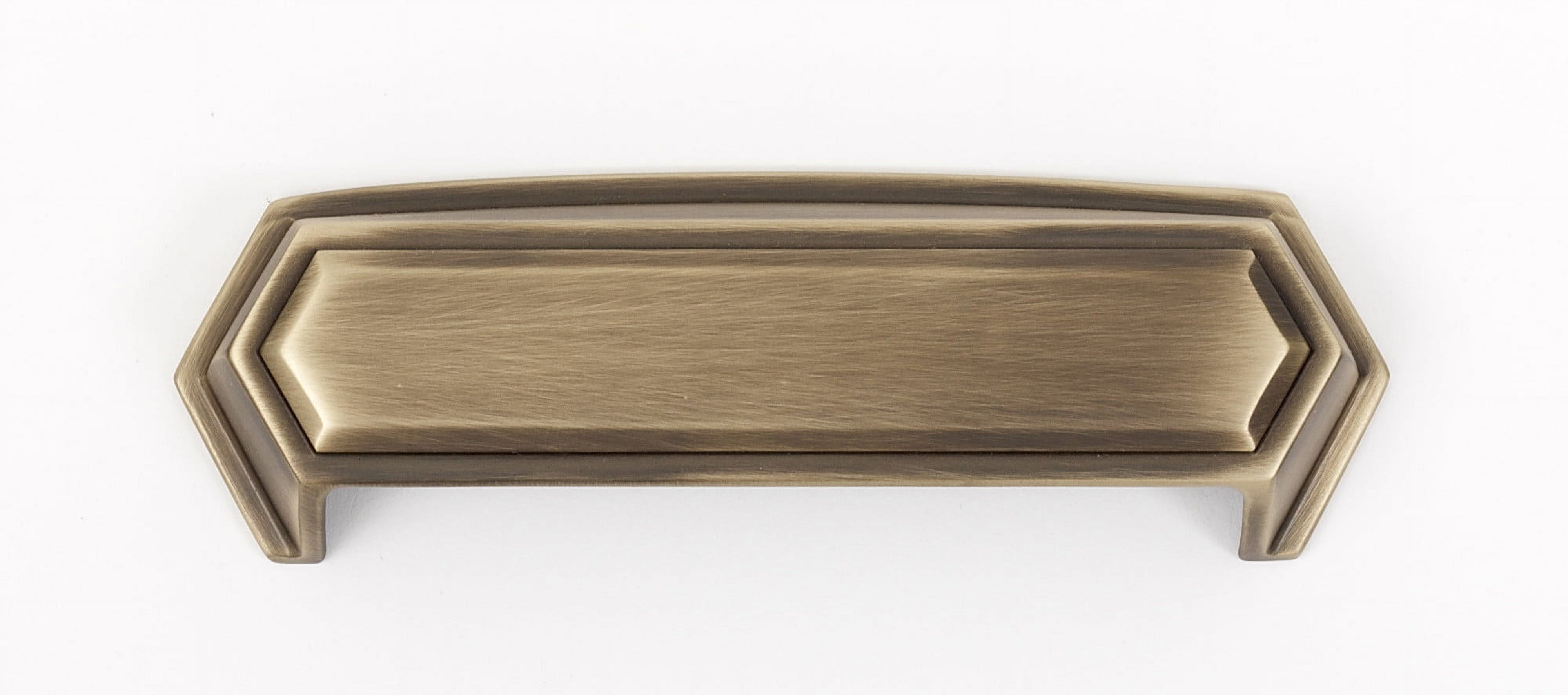 Alno 4" Nicole Cup Pull - Antique English Matte