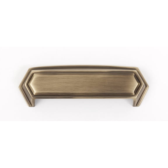 Alno 4" Nicole Cup Pull - Antique English Matte