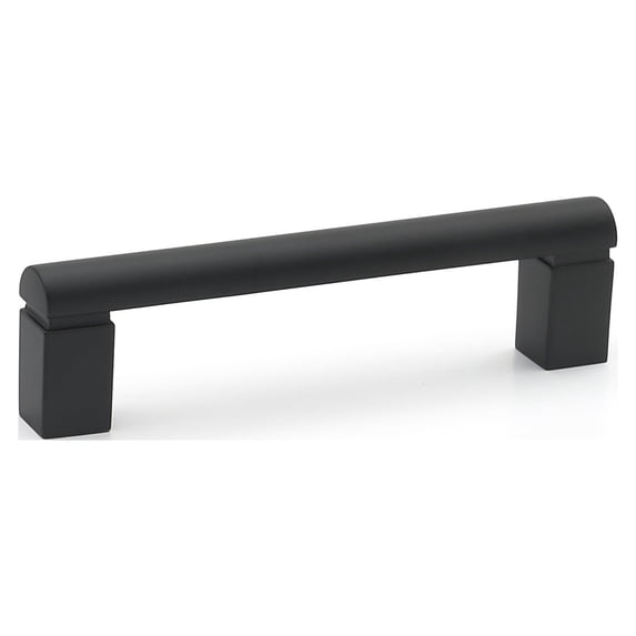Alno A430-35-MB Vogue 3-1/2" Center To Center Designer Solid Brass Cabinet Handle / Drawer