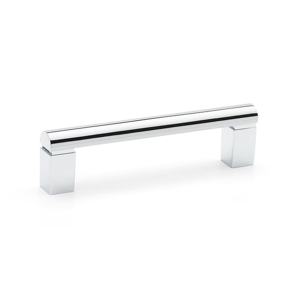 Alno A430-35-PC Vogue 3-1/2" Center To Center Designer Solid Brass Cabinet Handle / Drawer