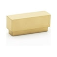 thumbnail image 1 of Alno A460-15-SB Simplicity 1-1/2" Center To Center Solid Brass Linear Flush Mount, 1 of 2
