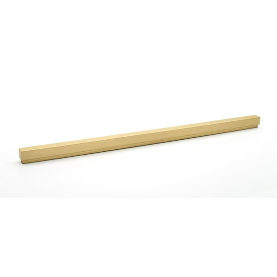 Alno A460-18-SB Simplicity 18" Center To Center Solid Brass Linear Flush Mount Rectangular