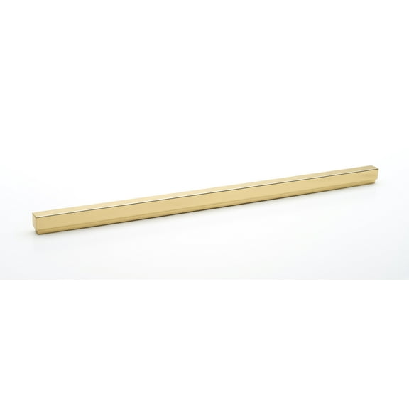 Alno A460-18-PB Simplicity 18" Center To Center Solid Brass Linear Flush Mount Rectangular