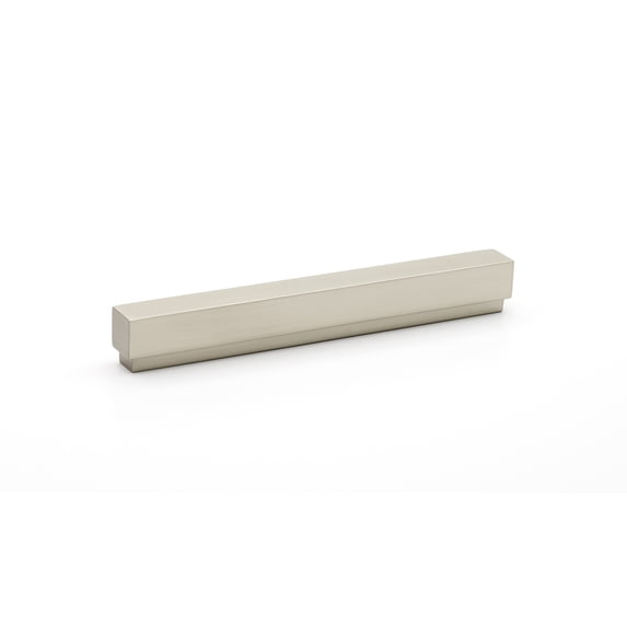 Alno A460-6-SN Simplicity 6" Center To Center Solid Brass Linear Flush Mount Block Cabinet