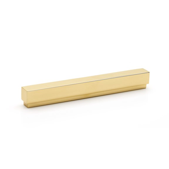 Alno A460-8-PB Simplicity 8 " Center To Center Solid Brass Linear Flush Mount Block