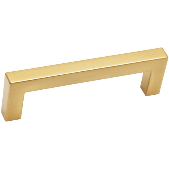 Alno A530 Style Cents 3-3/4" Center To Center Narrow Square Cabinet Handle / Drawer Pull -