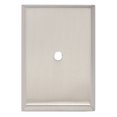 thumbnail image 1 of Alno A610-45-SN 1 3/4 Inch Rectangle Backplate Satin Nickel, 1 of 7