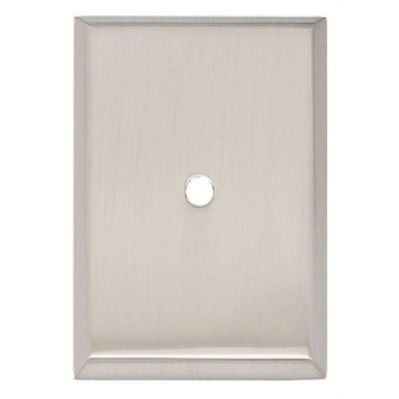 Alno A610-45-SN 1 3/4 Inch Rectangle Backplate Satin Nickel