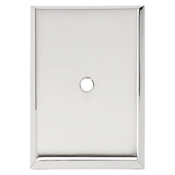 Alno A610-45-PC 1 3/4 Inch Rectangle Backplate Polished Chrome